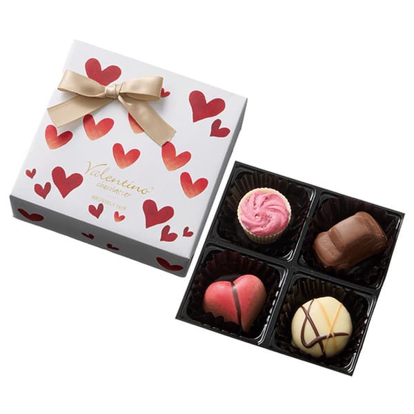 バレンチノショコラティエ】スイーツフレーバー4個[バレンタイン2026