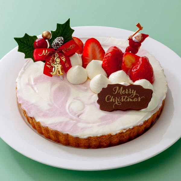 マロングラッセ様】フェイクスイーツ◇ノアールスクエアケーキ＆苺